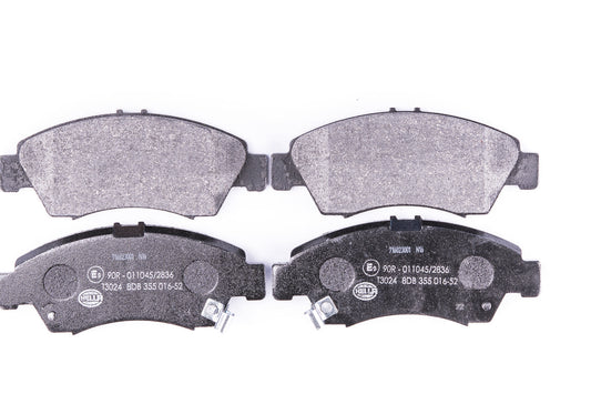 HELLA Brake pad set - T3024 - for e.g. HONDA 8DB355016-521
