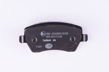 HELLA Brake pad set - T1399 - for e.g. DACIA / LADA / MERCEDES-BENZ / NISSAN 8DB355010-851