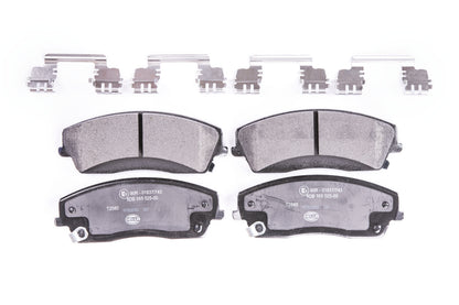 HELLA Brake pad set - T2580 - for e.g. CHRYSLER / DODGE 8DB355025-001