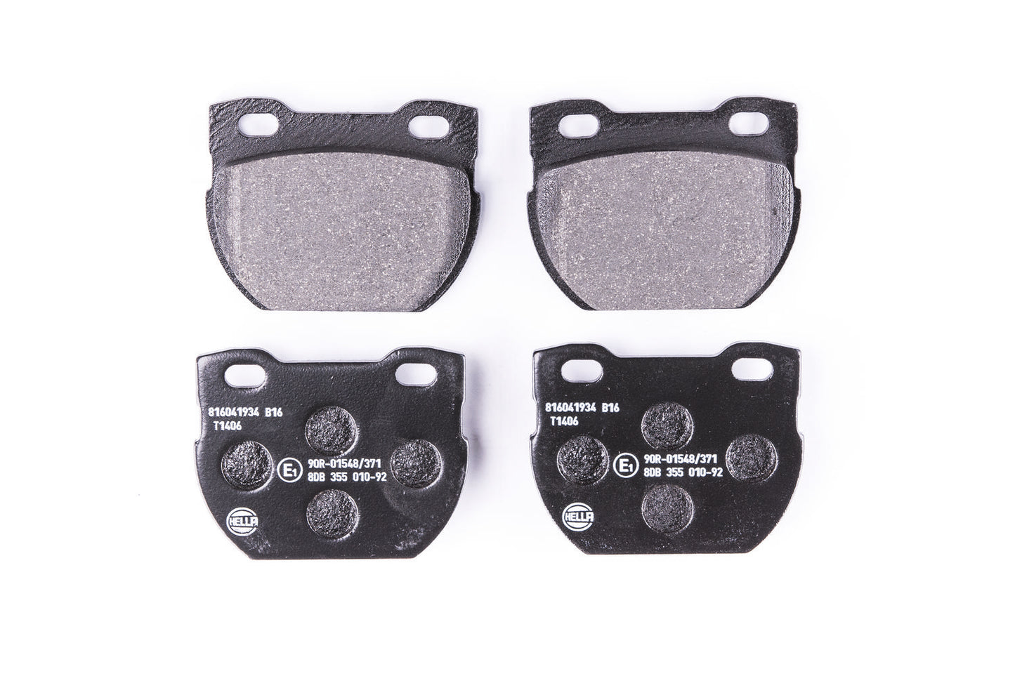 HELLA Brake pad set - T1406 - for e.g. LAND ROVER 8DB355010-921
