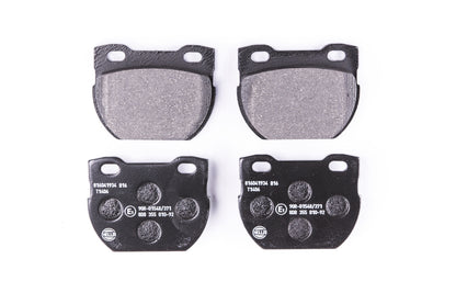 HELLA Brake pad set - T1406 - for e.g. LAND ROVER 8DB355010-921