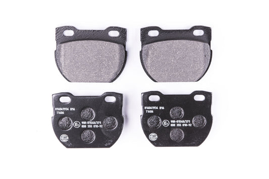 HELLA Brake pad set - T1406 - for e.g. LAND ROVER 8DB355010-921