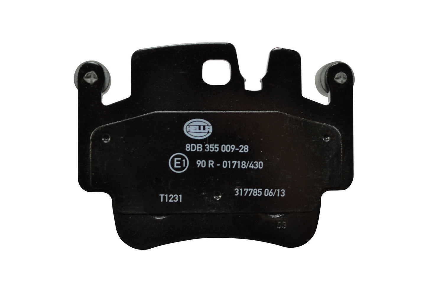 HELLA Brake pad set - T1231 - for e.g. PORSCHE 8DB355009-281