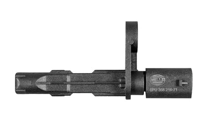 HELLA Sensor, wheel speed - 2-pin connector - Rear Axle 6PU358216-711