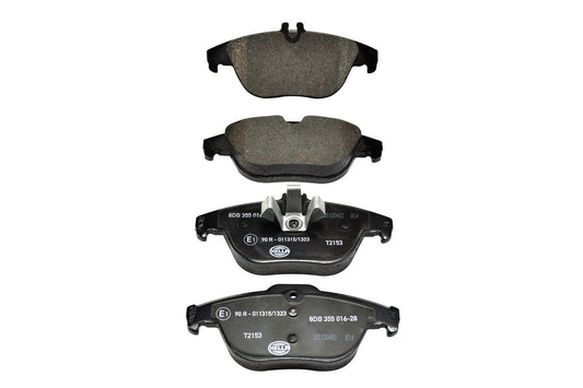 HELLA Brake pad set - T2153 - for e.g. MERCEDES-BENZ 8DB355016-281