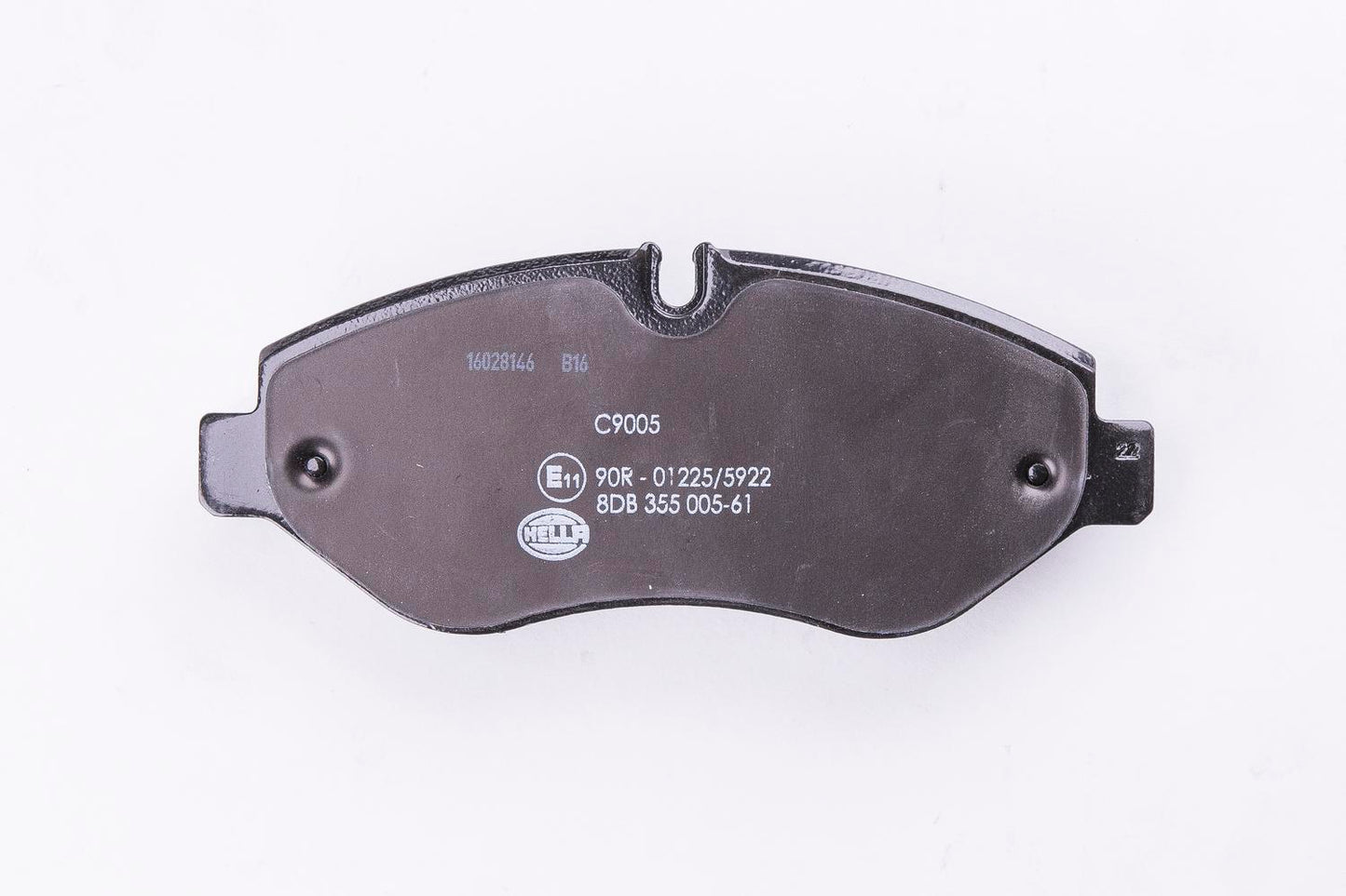 HELLA Brake pad set - C9005 - for e.g. NISSAN 8DB355005-611