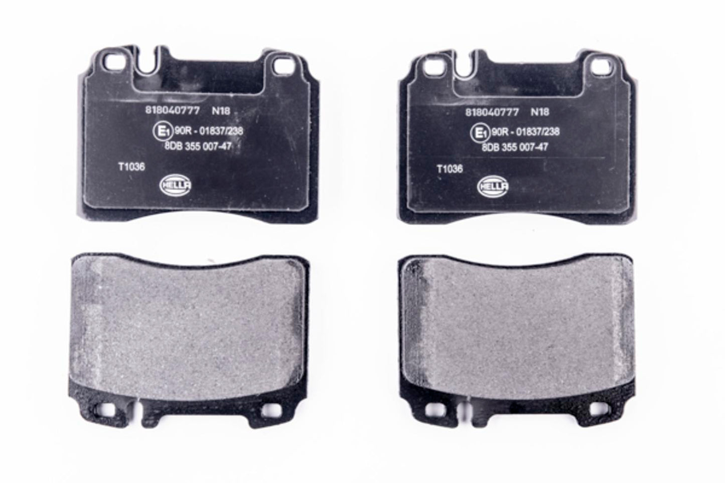 HELLA Brake pad set - T1036 - for e.g. MERCEDES-BENZ 8DB355007-471