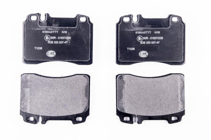 HELLA Brake pad set - T1036 - for e.g. MERCEDES-BENZ 8DB355007-471