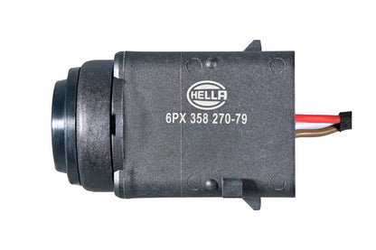 HELLA Sensor, park distance control - straight - 3-pin connector - Plugged - Cable: 27 6PX358270-791