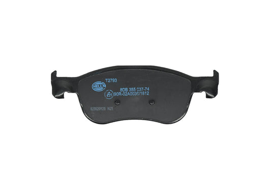 HELLA Brake pad set - T2793 - for e.g. FORD 8DB355037-741