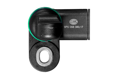 HELLA Sensor, camshaft position - 3-pin connector 6PU358380-171
