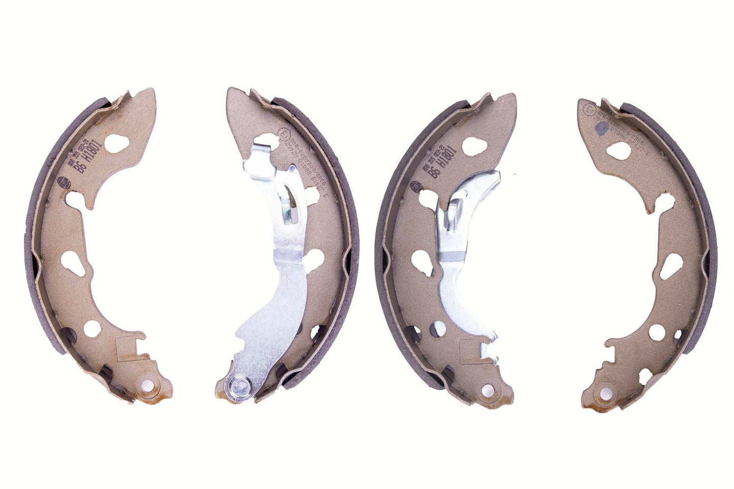 HELLA Brake Shoe Set - H1801 - for e.g. FIAT / FORD 8DB355022-211