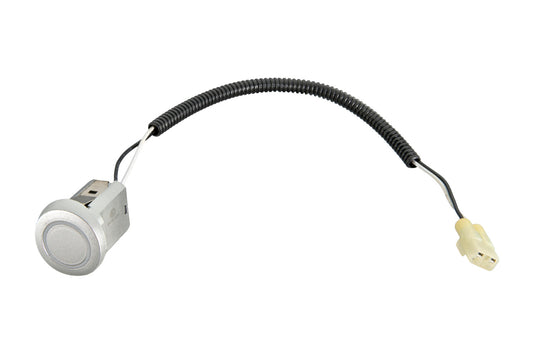 HELLA Sensor, park distance control - straight - 2-pin connector - Plugged - Cable: 23 6PX358269-051