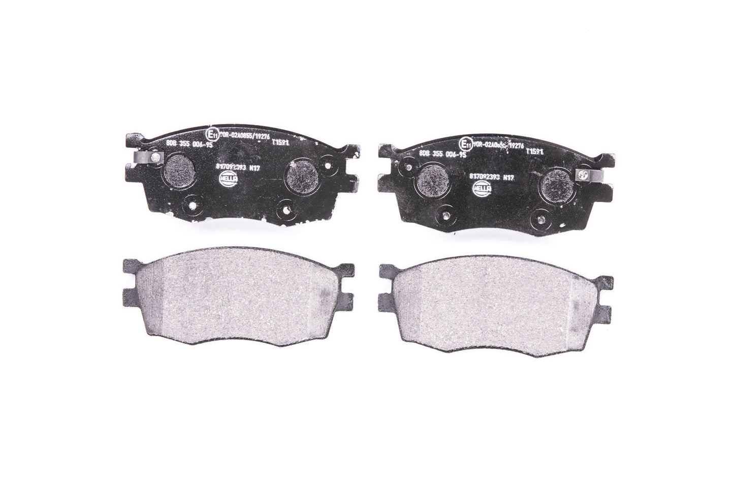 HELLA Brake pad set - T1591 - for e.g. DODGE / HYUNDAI / KIA 8DB355006-951