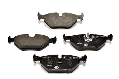 HELLA Brake pad set - T1027 - for e.g. BMW / WIESMANN 8DB355007-421