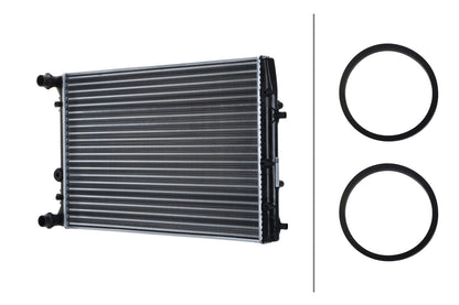 Hella Engine Coolant Radiator 8MK366302-681