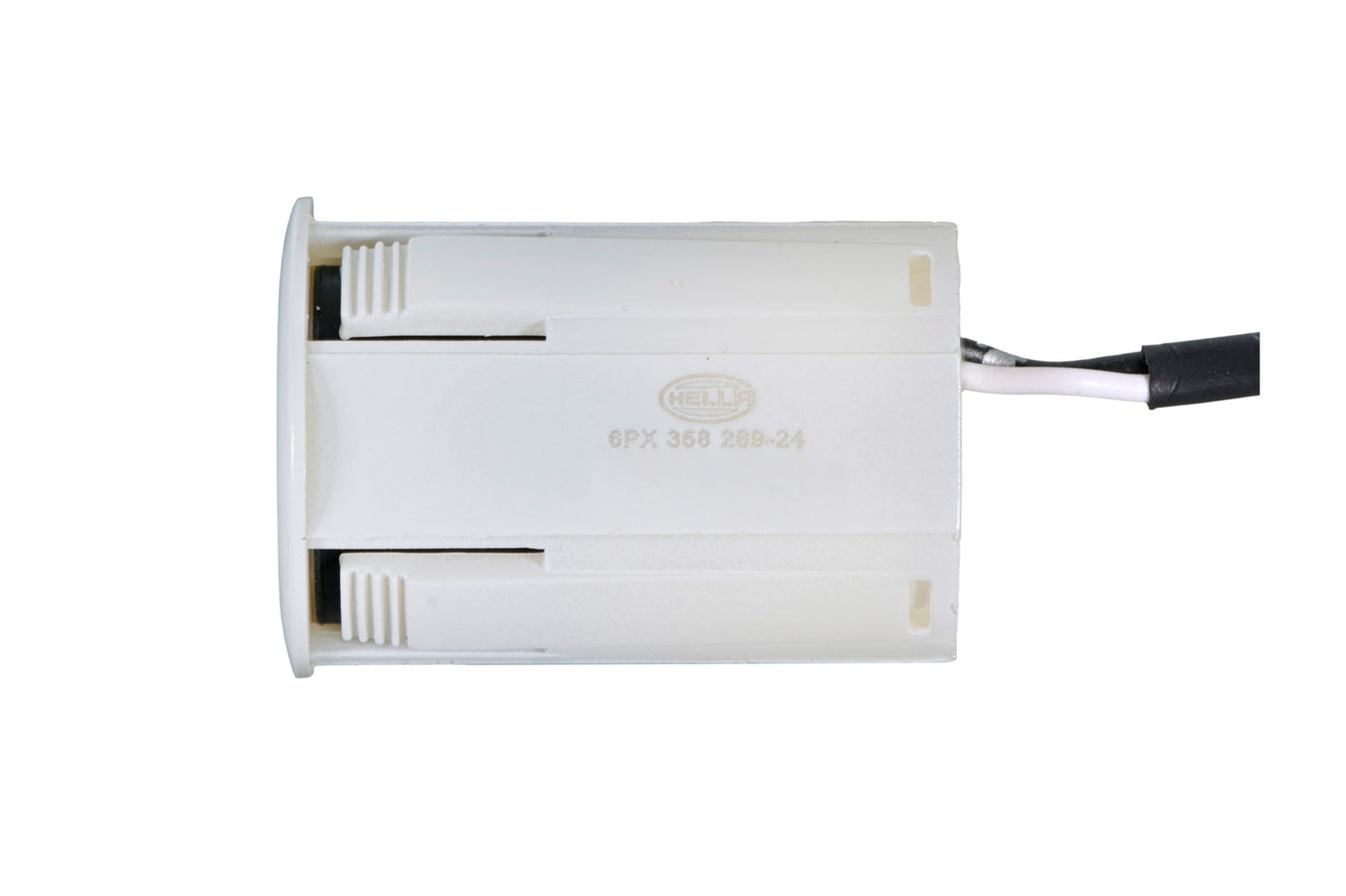 HELLA Sensor, park distance control - straight - 2-pin connector - Plugged - Cable: 16 6PX358269-241
