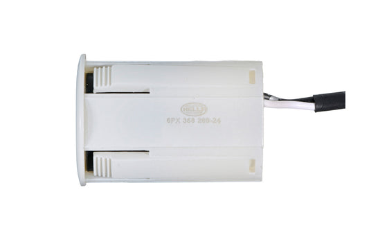 HELLA Sensor, park distance control - straight - 2-pin connector - Plugged - Cable: 16 6PX358269-241