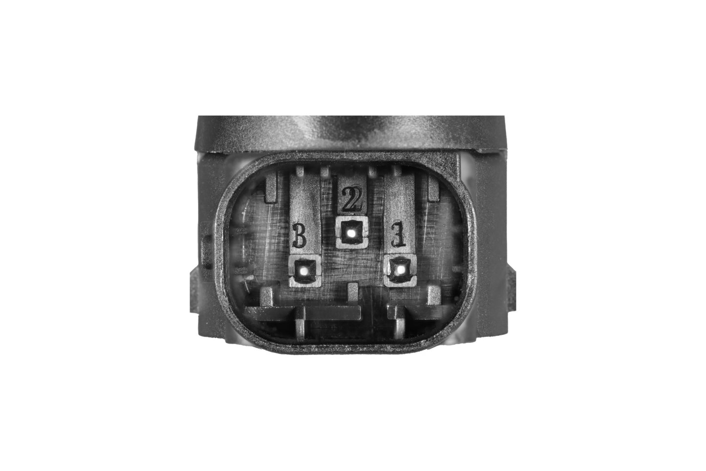 HELLA Sensor, park distance control - angled - 3-pin connector - Plugged 6PX358270-911