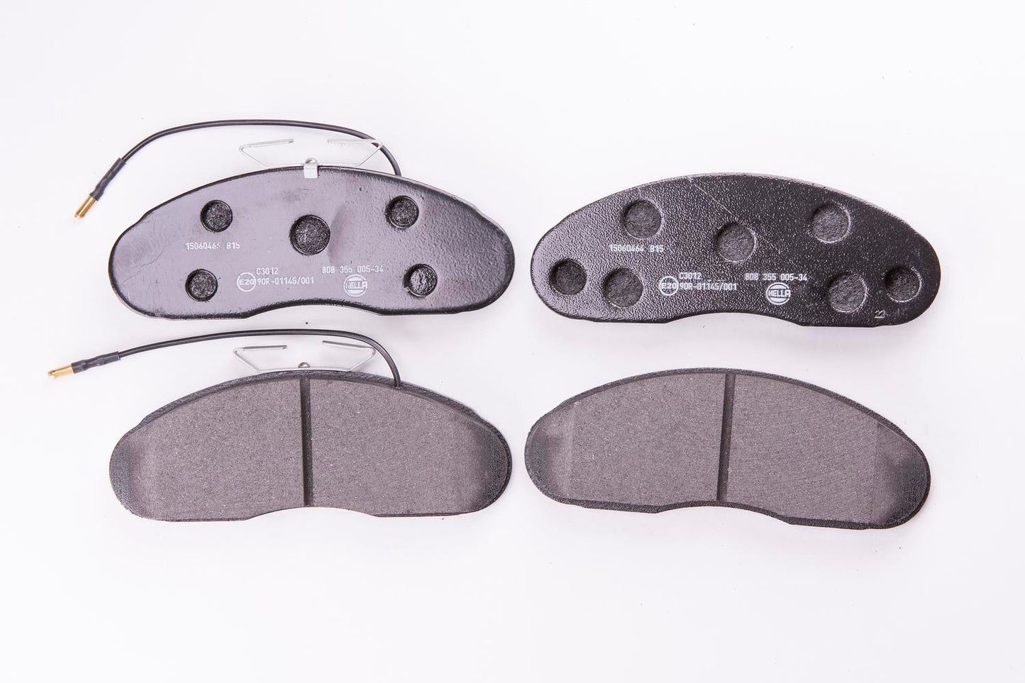 HELLA Brake pad set - C3012 - for e.g. RENAULT TRUCKS 8DB355005-341