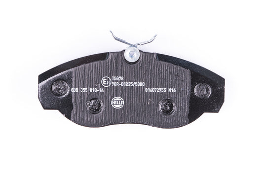 HELLA Brake pad set - T5078 - for e.g. CITROEN / FIAT / PEUGEOT 8DB355018-141
