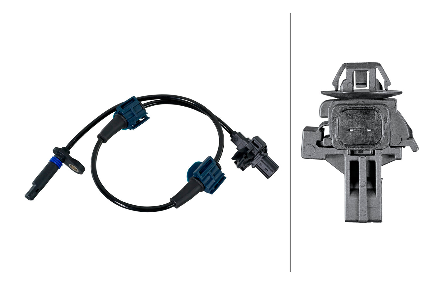 HELLA Sensor, wheel speed - 2-pin connector - Rear Axle 6PU358252-201