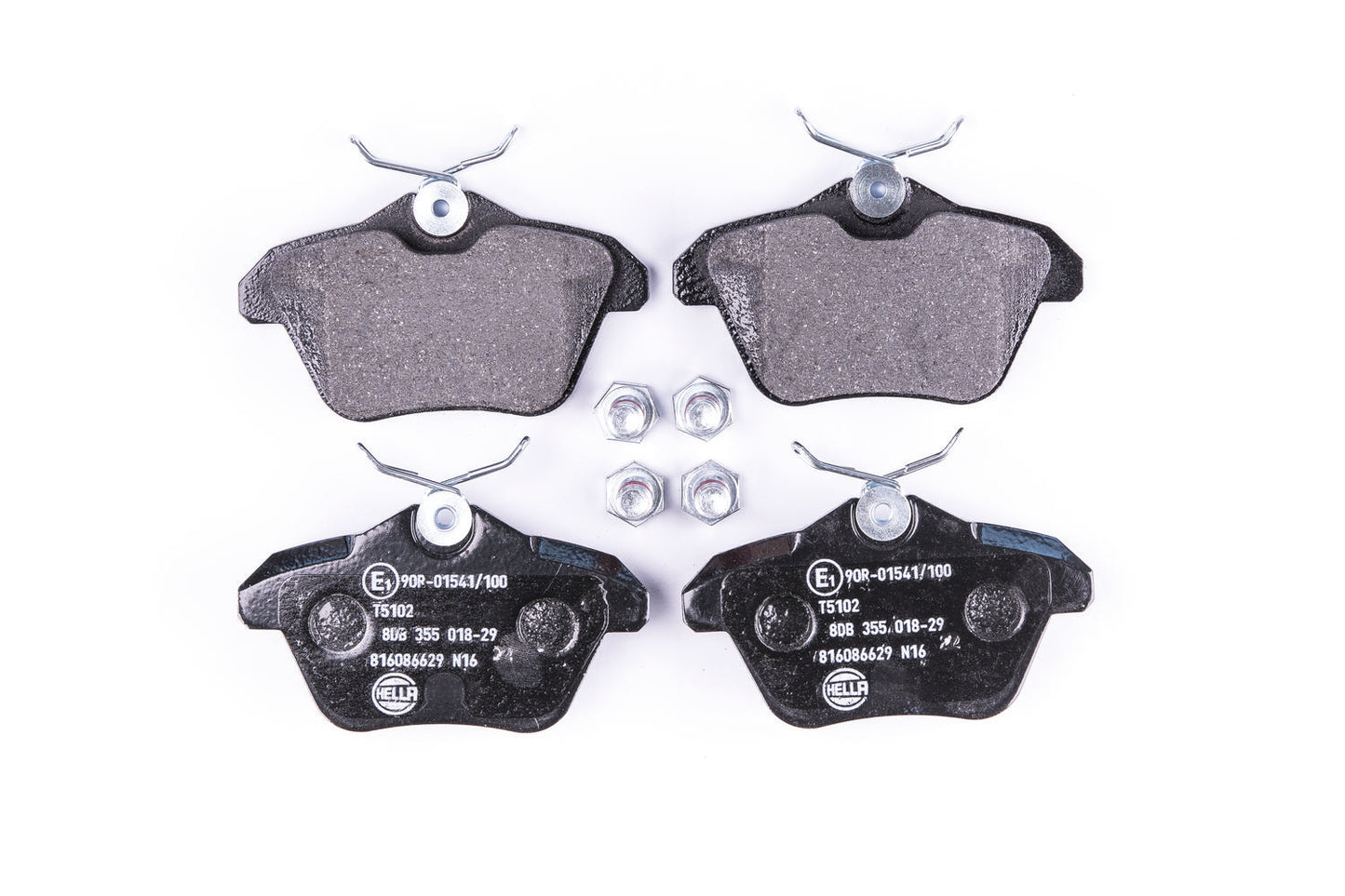 HELLA Brake pad set - T5102 - for e.g. ALFA ROMEO / LANCIA 8DB355018-291