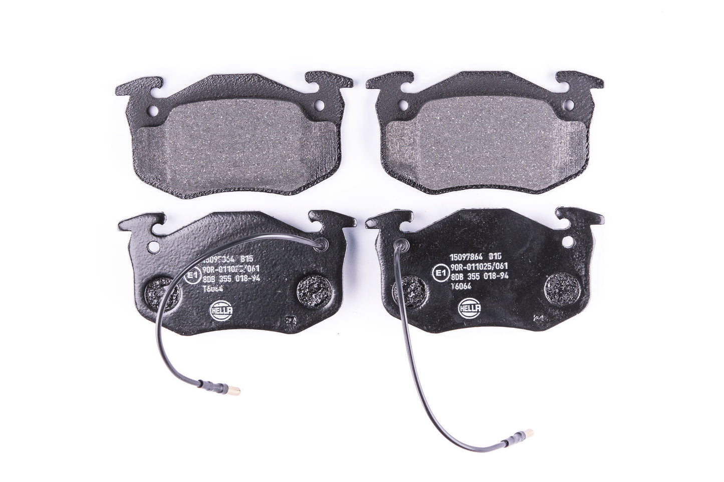 HELLA Brake pad set - T6064 - for e.g. RENAULT 8DB355018-941