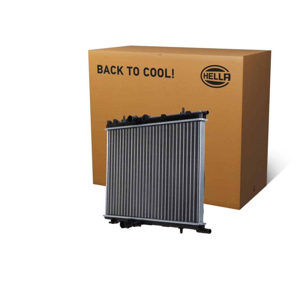 Hella Engine Coolant Radiator 8MK366302-671