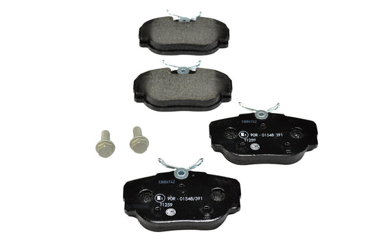 HELLA Brake pad set - T1259 - for e.g. LAND ROVER 8DB355009-541