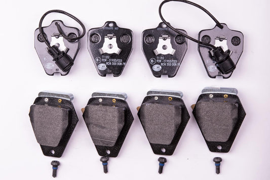 HELLA Brake pad set - T1182 - for e.g. AUDI 8DB355008-781