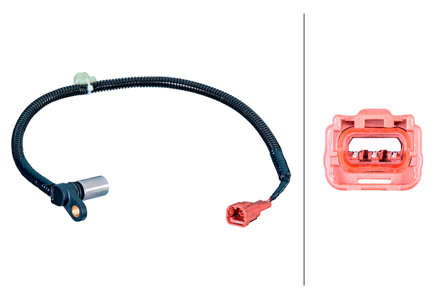HELLA Sensor, speed/RPM - 3-pin connector 6PU358381-111