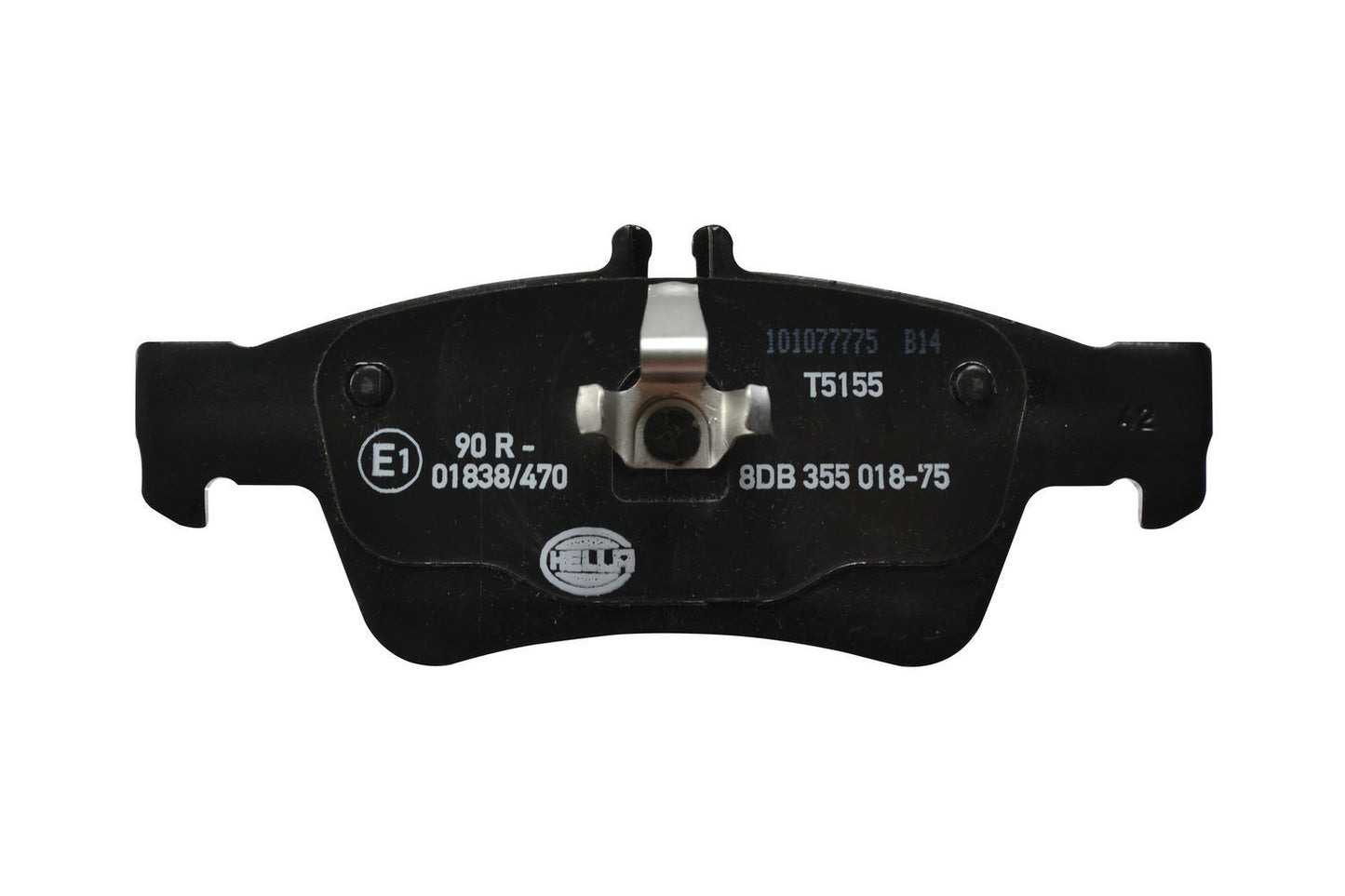 HELLA Brake pad set - T5155 - for e.g. BRABUS / MERCEDES-BENZ 8DB355018-751