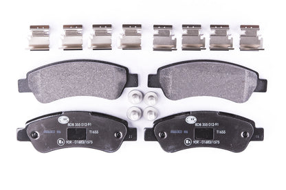 HELLA Brake pad set - T1655 - for e.g. PEUGEOT BOXER Van 2.2 BlueHDi 140 8DB355012-911