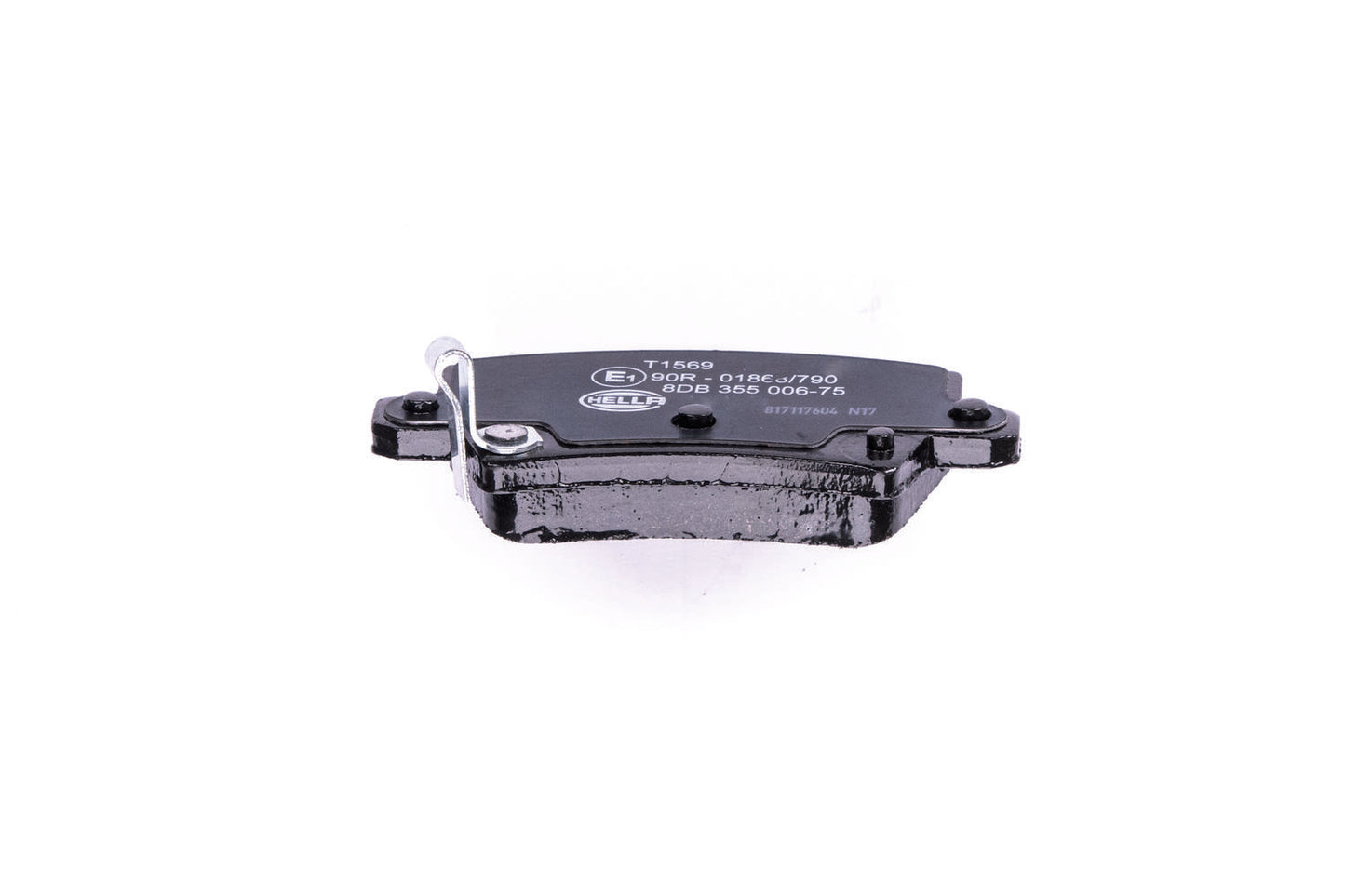 HELLA Brake pad set - T1569 - for e.g. HONDA 8DB355006-751