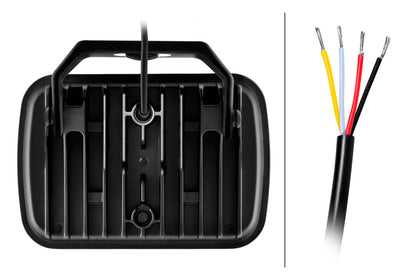 HELLA VALUEFIT LED-Spotlight - Blade Black RE 9" - 12/24V - white/yellow (amber) - 2600lm 1FJ357199-191