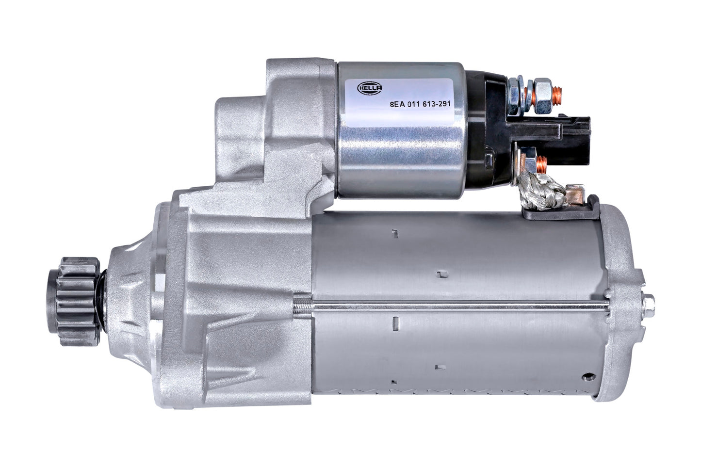 HELLA Starter - 12V - 1.7kW - for e.g. VW GOLF VII (5G1, BQ1, BE1, BE2)  8EA011613-291