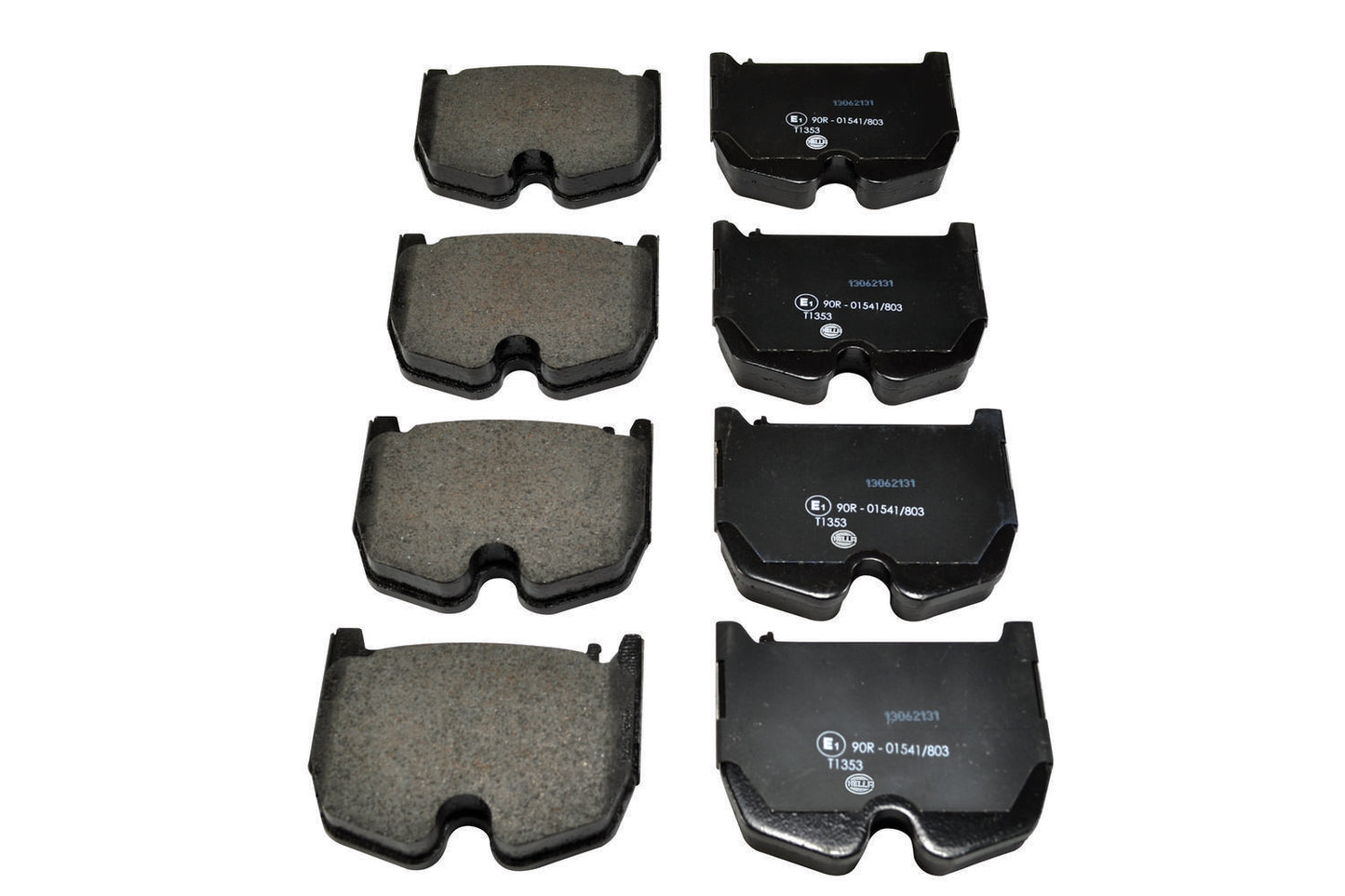 HELLA Brake pad set - T1353 - for e.g. MERCEDES-BENZ 8DB355010-381