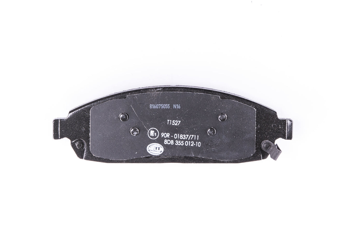HELLA Brake pad set - T1527 - for e.g. JEEP 8DB355012-101