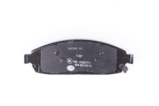 HELLA Brake pad set - T1527 - for e.g. JEEP 8DB355012-101