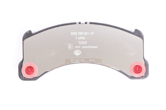 HELLA Brake pad set - T2342 - for e.g. PORSCHE 8DB355021-191