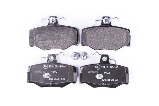 HELLA Brake pad set - T5064 - for e.g. NISSAN 8DB355018-021