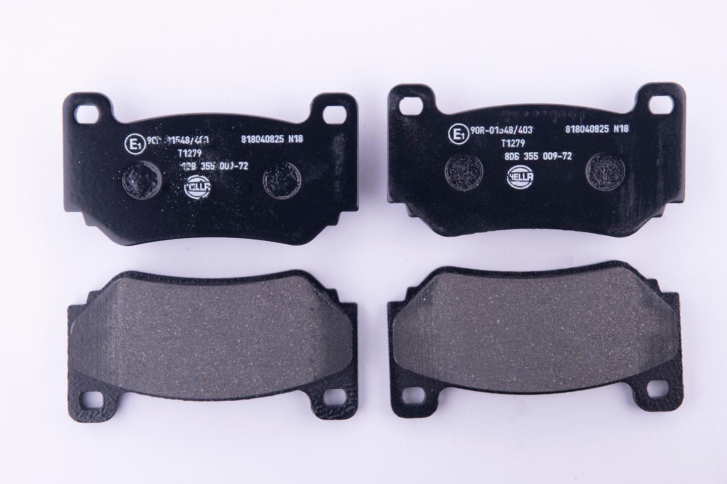 HELLA Brake pad set - T1279 - for e.g. MG 8DB355009-721