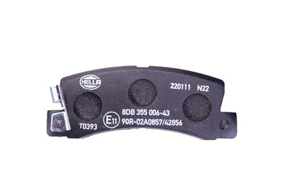 HELLA Brake pad set - T0393 - for e.g. HOLDEN / LEXUS / TOYOTA 8DB355006-431
