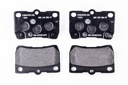 HELLA Brake pad set - T1593 - for e.g. LEXUS / TOYOTA 8DB355006-971