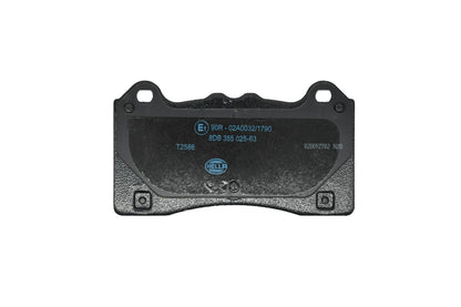 HELLA Brake pad set - T2586 - for e.g. FORD 8DB355025-831