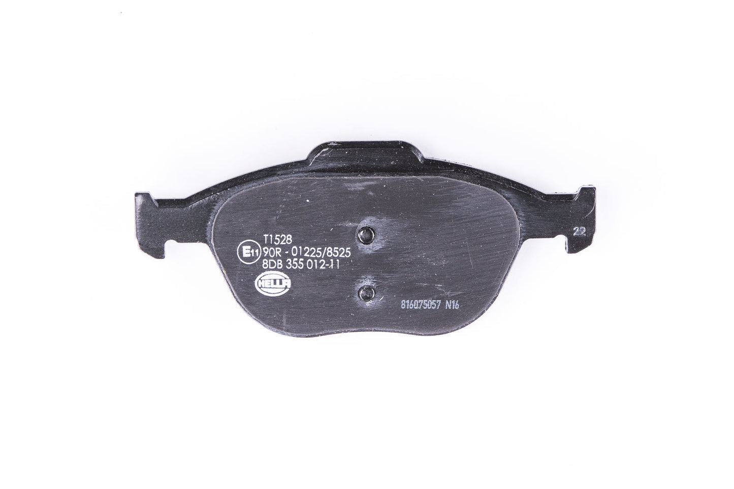 HELLA Brake pad set - T1528 - for e.g. FORD 8DB355012-111