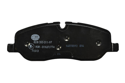 HELLA Brake pad set - T1513 - for e.g. LAND ROVER 8DB355011-971