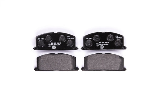 HELLA Brake pad set - T0318 - for e.g. TOYOTA 8DB355006-091