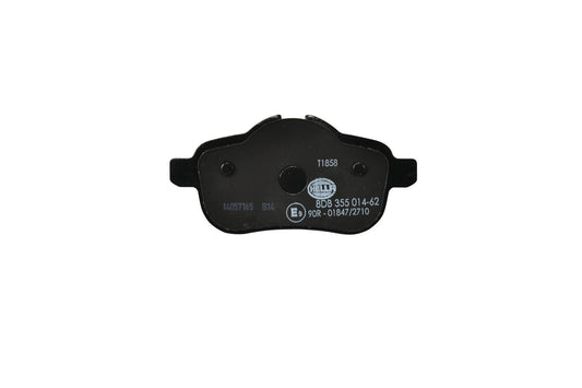 HELLA Brake pad set - T1858 - for e.g. BMW 8DB355014-621